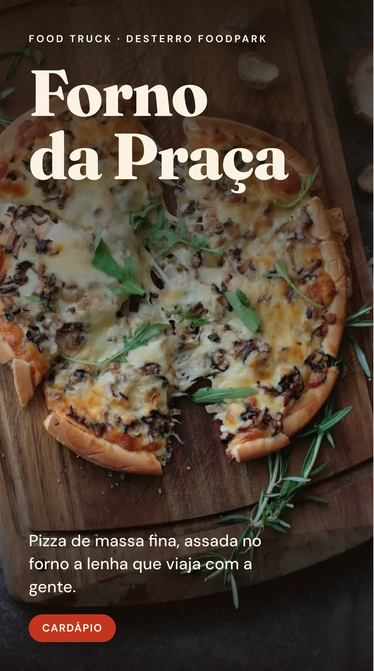Forno da Praça: cardápio, página 1 de 4