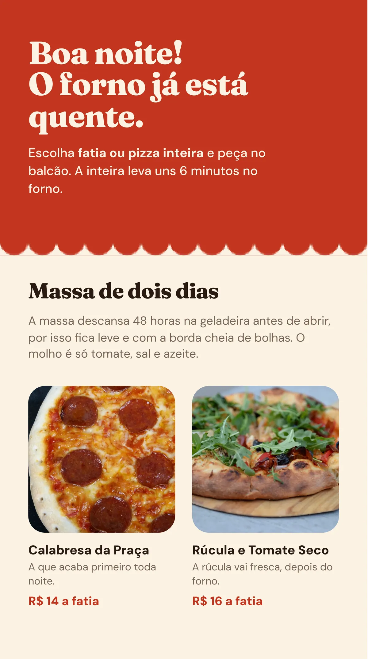 Forno da Praça: cardápio, página 2 de 4