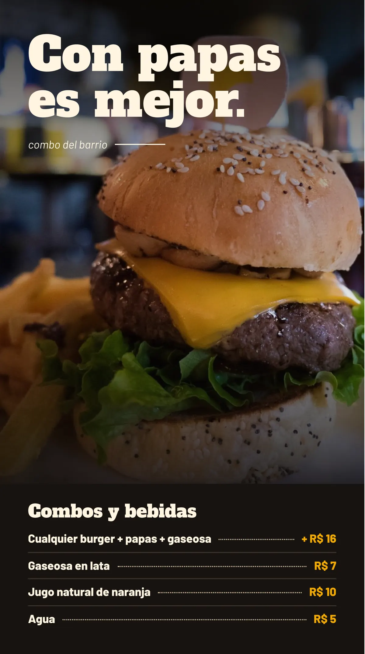 Burger do Bairro: menú, página 4 de 4